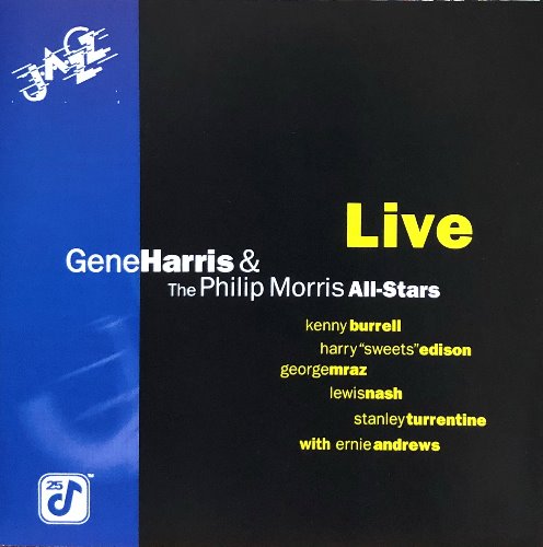 GENE HARRIS &amp; the PHILIP MORRIS - ALL-STARS LIVE (CD)