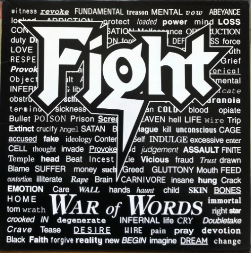 FIGHT - WAR OF WORDS (해설지) &quot;Judas Priest&quot;