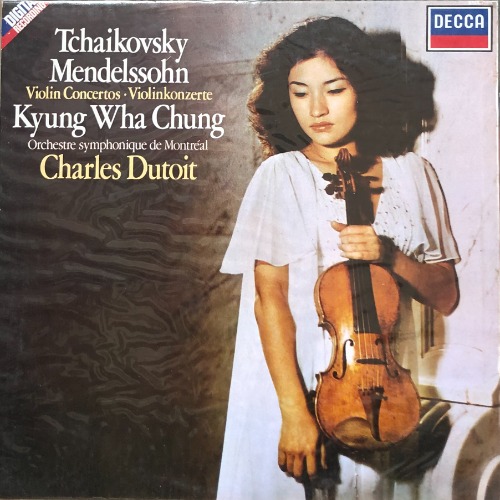 정경화 KYUNG-WHA CHUNG - 차이코프스키/멘델스존 바이올린 협주곡 (미개봉)
