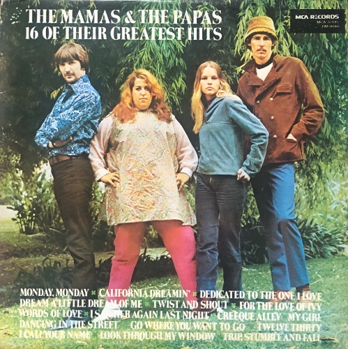 MAMAS AND THE PAPAS - MAMAS &amp; THE PAPAS 16 OF THEIR GREATEST HITS