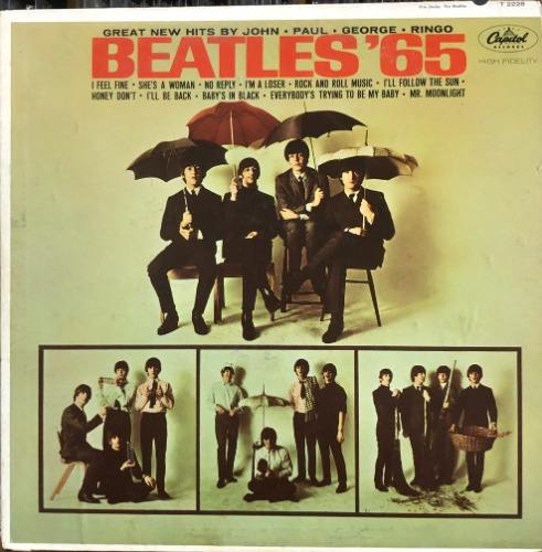 BEATLES - Beatles &#039;65 (&quot;1964 US Capitol T 2228 Pinckneyville Pressing&quot;)