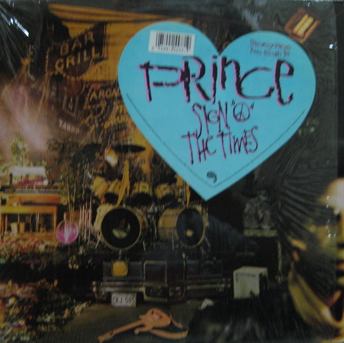 PRINCE AND THE REVOLUTION - SIGN &quot;O&quot; THE TIMES (2LP) &quot;자켓 PROMO스티커&quot;