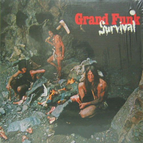 GRAND FUNK RAILROAD  - Survival (3 Color Photos of MARK, DON and MEL)