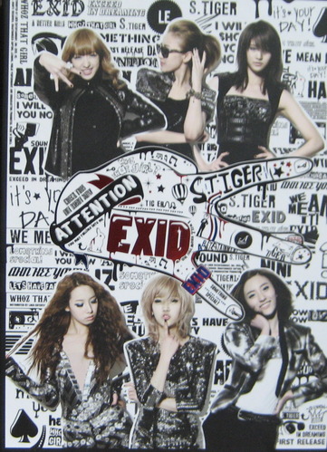 엑시드 (Exid) - ATTENTION (책자커버/오리지날싸인 CD)