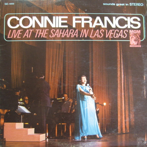 CONNIE FRANCIS - LIVE AT THE SAHARA IN LAS VEGAS
