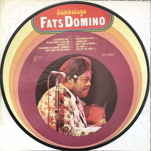 FATS DOMINO - Jambalaya (PICTURE DISC)