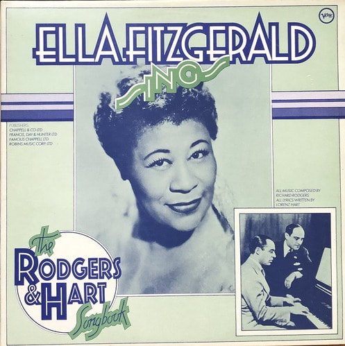 ELLA FITZGERALD - ELLA FITZGERALD SING THE RODGERS &amp; HART SONGBOOK (2LP)