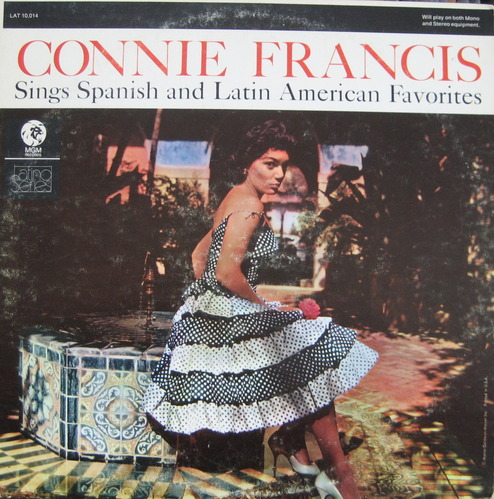 CONNIE FRANCIS - Sings Spanish and Latin American Favorites (MGM SPECIAL DISC) Not For Sale
