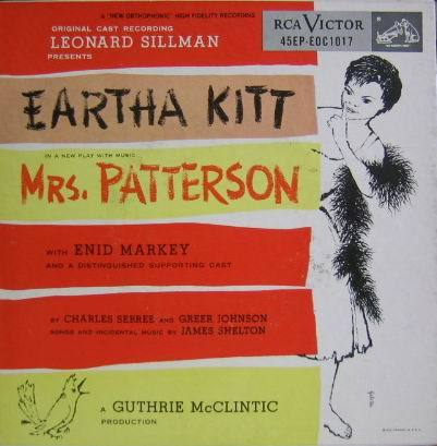 EARTHA KITT - Mrs.Patterson  (3EP)
