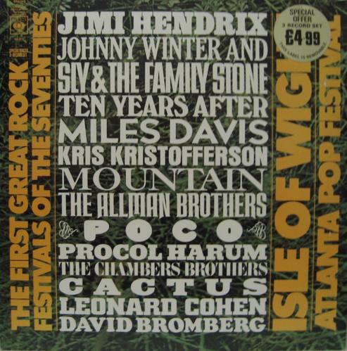 ATLANTA POP FESTIVAL - THE FIRST GREAT ROCK FESTIVALS OF THE SEVENTIES (3LP)