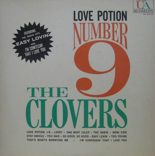 THE CLOVERS - LOVE POTION NUMBER 9