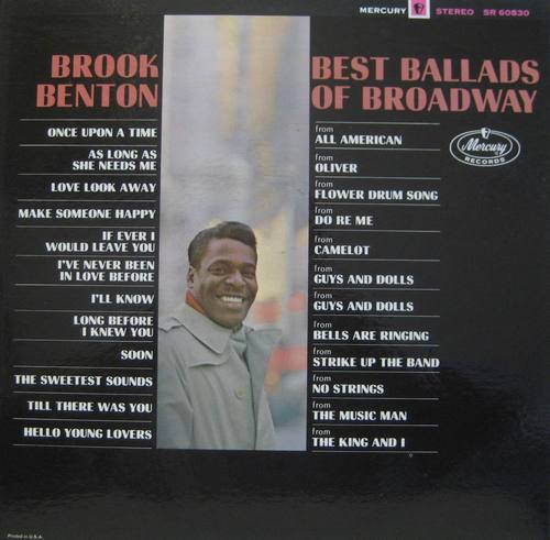 BROOK BENTON - Best Ballads Of Broadway