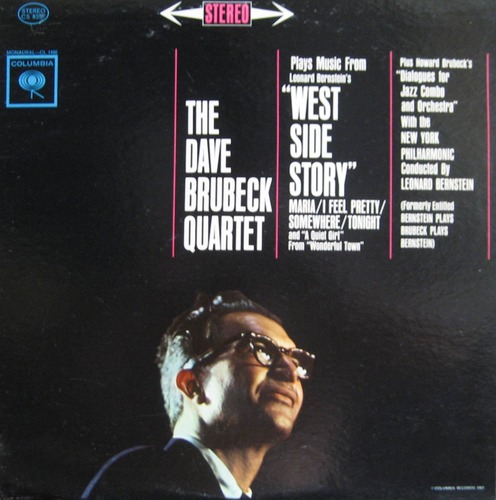 DAVE BRUBECK QUARTET - Plays Music From West Side Story