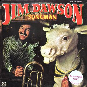 JIM DAWSON - Songman (&quot;Promotional Copy&quot;) Folk Psych