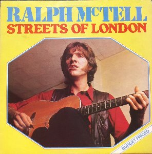 RALPH McTELL - Streets Of London (&quot;1975 TRA SAM 34&quot;) 화이트/보라색로고