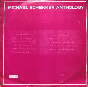 MICHAEL SCHENKER / UFO - ANTHOLOGY (해적판/2LP)