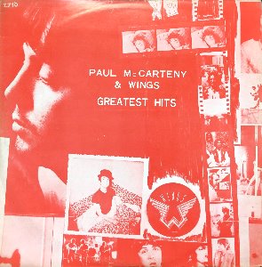PAUL McCARTENY &amp; WINGS - Greatest Hits (해적판)