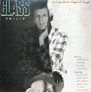 PHILIP GLASS - Songs From Liquid Days (PROMO각인/화이트라벨) &quot;Paul Simon/Suzanne Vega,,,&quot;