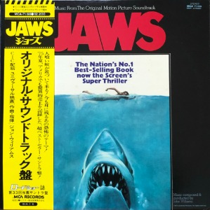 JAWS - OST  SOUNDTRACK (&quot;John Williams, Steven Spielberg/OBI&#039;  해설지&quot;)