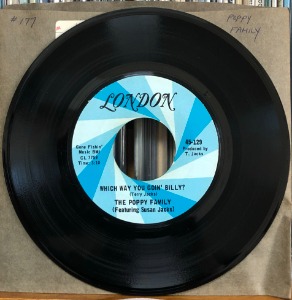 THE POPPY FAMILY - WHICH WAY YOU GOIN&#039; BILLY ? (7인지 싱글/45RPM) &quot;1969  London Records&quot;