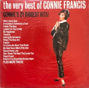 CONNIE FRANCIS - THE VERY BEST / CONNIE&#039;S 21 BIGGEST HITS (미개봉/PROMO SAMPLE RECORD)