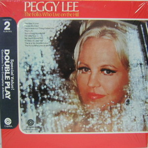 PEGGY LEE - The Folks Who Live on The Hill /  Broadway A La Lee  (2LP)