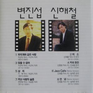 신해철/변진섭 - 조이콘서트/무지개와 같은 사랑 (CD)