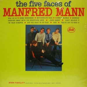 MANFRED MANN - The Five Faces Of