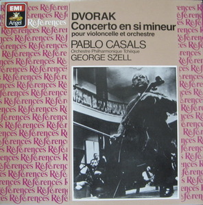 PABLO CASALS (DVORAK; 첼로협주곡 B단조/BRUCH; 콜 니드라이) - SZELL,RONALD 