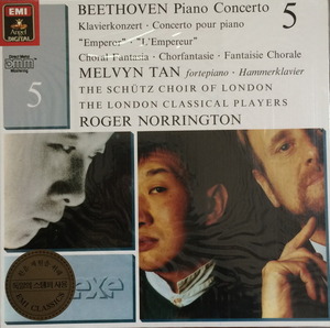 ROGER NORRINGTON - BEETHOVEN PIANO CONCERTO 5 (미개봉)