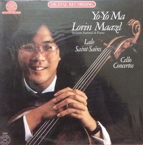 YO-YO MA - LALO/SAINT-SAENS;첼로협주곡 프랑스 국립/로린 마젤 (미개봉)