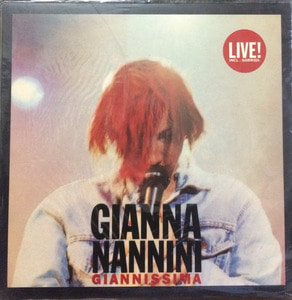 GIANNA NANNINI - GIANNISSIMA/LIVE (미개봉/SAMPLE RECORD)