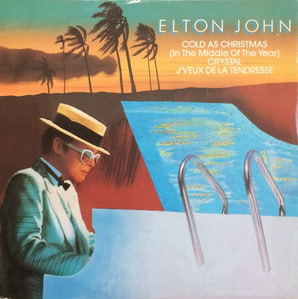 ELTON JOHN - Cold As Christmas (12&quot;EP 싱글/45RPM VINYL)