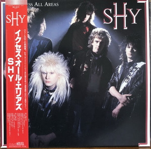 SHY - Excess All Areas (OBI&#039;/가사지) NWOBHM Thin Lizzy Def Leppard