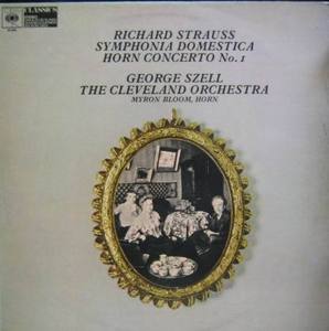 RICHARD STRAUSS / SYMPHONIA DOMESTICA / HORN CONCERTO No.1
