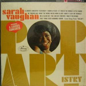 SARAH VAUGHAN - Pop Artistry