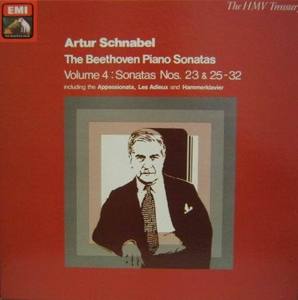 Artur Schnabel - The Beethoven Piano Sonatas / Volume 4 : Sonatas Nos.23&amp;25 -32  (4LP)
