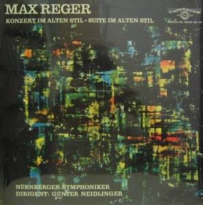 MAX REGER - Konzert Im Alten Stil . Suite Im Alten Stil