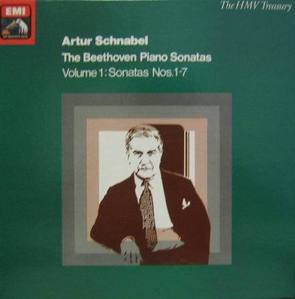 Artur Schnabel - The Beethoven Piano Sonatas (Volume 1:Sonatas Nos.1-7)  (3LP)