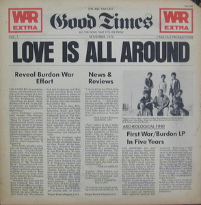 WAR - Love Is All Around (Featuring ERIC BURDON)