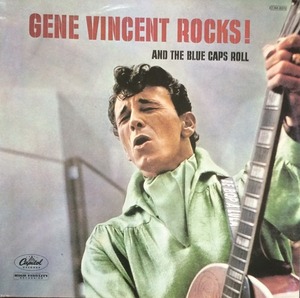 GENE VINCENT - ROCKS! And The Blue Caps Roll (&quot;1976 2C 064 82075 France Mono&quot;) ROCKABILLY