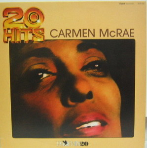 CARMEN McRAE - 20 Hits