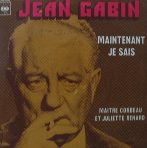 JEAN GABIN - Maintenant Je Sais (나는 이제 알아요) 7인지/45RPM EP