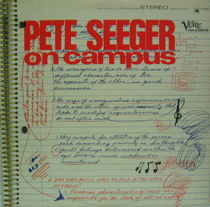 PETE SEEGER - On Campus